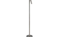 Gomez Golvlampa LED borstat stål
