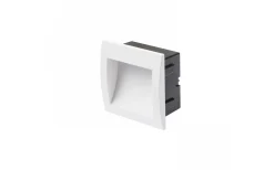 Gordiq M Infälld Vägglampa Vit LED 3W IP65 3000K