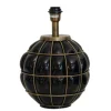 Grace Kelly Lampfot 38cm Svart/Mässing
