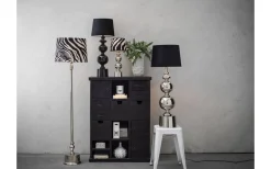 Grace Lampfot 60cm Svart