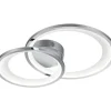 Granada Plafond LED 2-delad 59cm krom