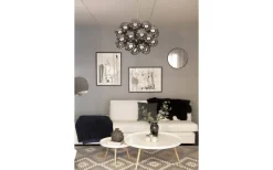 Gross Grande Taklampa 62cm Rökgrå