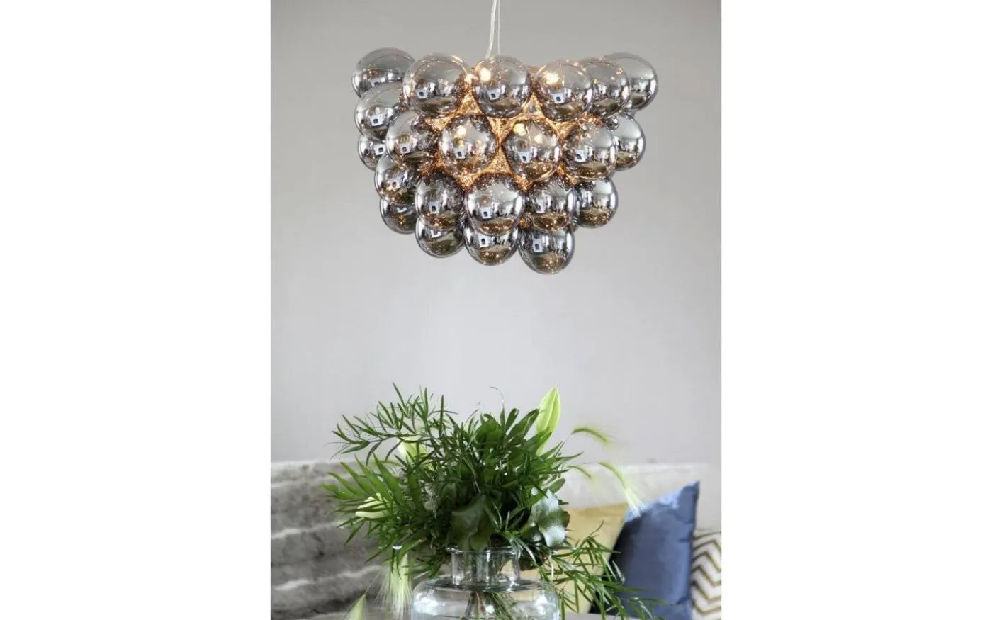 Gross Taklampa 50cm Rökgrå