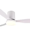 Göteborg Takfläkt 132cm LED matt vit