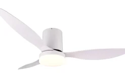 Göteborg Takfläkt 132cm LED matt vit