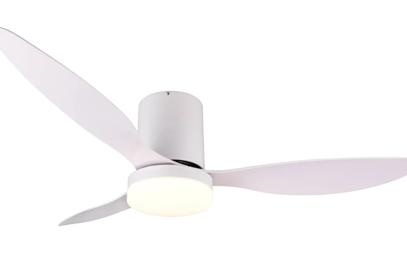 Göteborg Takfläkt 132cm LED matt vit