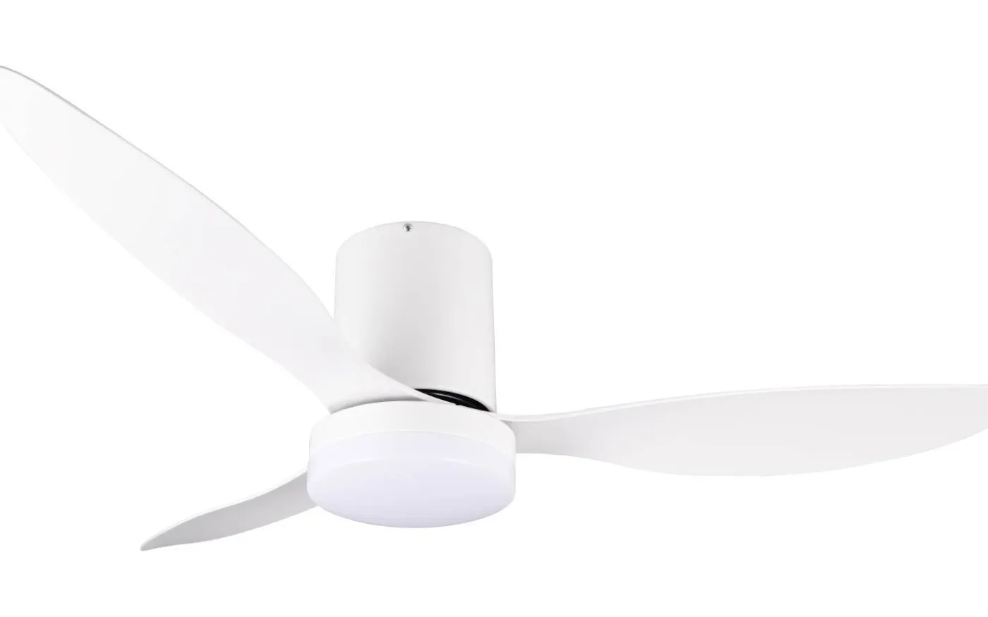 Göteborg Takfläkt 132cm LED matt vit