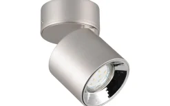 Guayana Spotlight 1-dels GU10 borstad aluminium