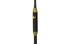 Gusto Golvlampa 135cm LED 5W 3000K Svart/Mässing