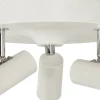 Gusto Takspotlight 25cm LED 3x5W 3000K Vit/Krom