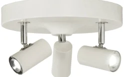 Gusto Takspotlight 25cm LED 3x5W 3000K Vit/Krom