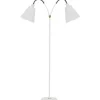 Haga Golvfot 2L 140cm Vit