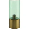 Halmstad Bordslampa 25cm Brons/Grön
