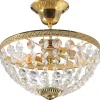 Hanaskog Kristallplafond 30cm Guld