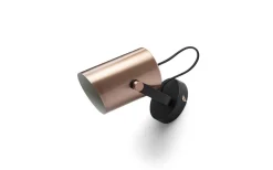 Haren Vägglampa Koppar/Svart