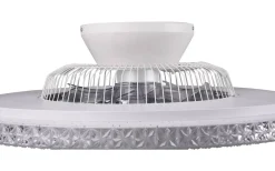 Harstad Takfläkt 60cm LED kromad stjärnljus