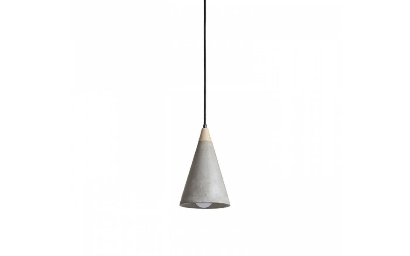 Heidi Fönsterlampa Betong/Trä 15cm E27