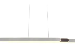 Helios Takpendel LED 82,5-130cm borstad aluminium