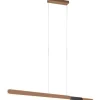 Helios Takpendel LED 82,5-130cm kaffebrun