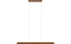 Helios Takpendel LED 82,5-130cm kaffebrun