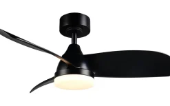 Helsinki Takfläkt 90cm LED mattsvart