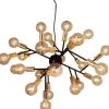 Heroes Taklampa 80cm 24L Svart/Mässing