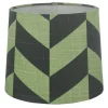 Herringbone Lampskärm Ø20cm Grön