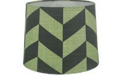 Herringbone Lampskärm Ø25cm Grön
