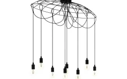Hogsmill Taklampa 116cm 8L Svart