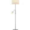 Hotell Golvlampa E27+E14 vit