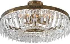 Hovdala Kristallplafond 48cm Antik