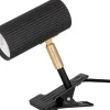 Hubble Klämlampa 12cm Svart
