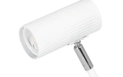 Hubble Klämlampa 12cm Vit