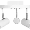 Hubble Takspotlight 3L 25cm Vit/Krom