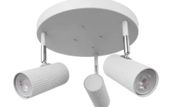 Hubble Takspotlight 3L 25cm Vit/Krom
