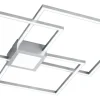 Hydra Plafond LED 3-delad borstad stål