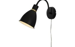 Idre Vägglampa Svart