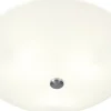 Iglo Plafond 42cm Vit/Stål