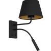 Indigo Vägglampa 2 armar Svart