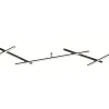 Indira Plafond LED 245cm mattsvart