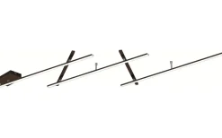 Indira Plafond LED 245cm mattsvart
