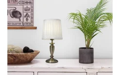 Ines Bordslampa 34cm Antik/Vit