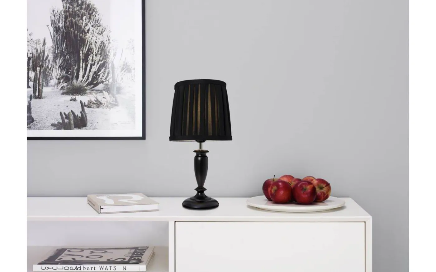 Ines Bordslampa 34cm Svart