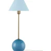 Iris Bordslampa 51cm Duvblå