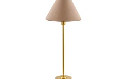 Iris Lampfot 45cm Borstad Mässing