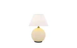 Iris Portabel Bordslampa 23cm Creme