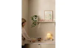 Iris Portabel Bordslampa 23cm Creme