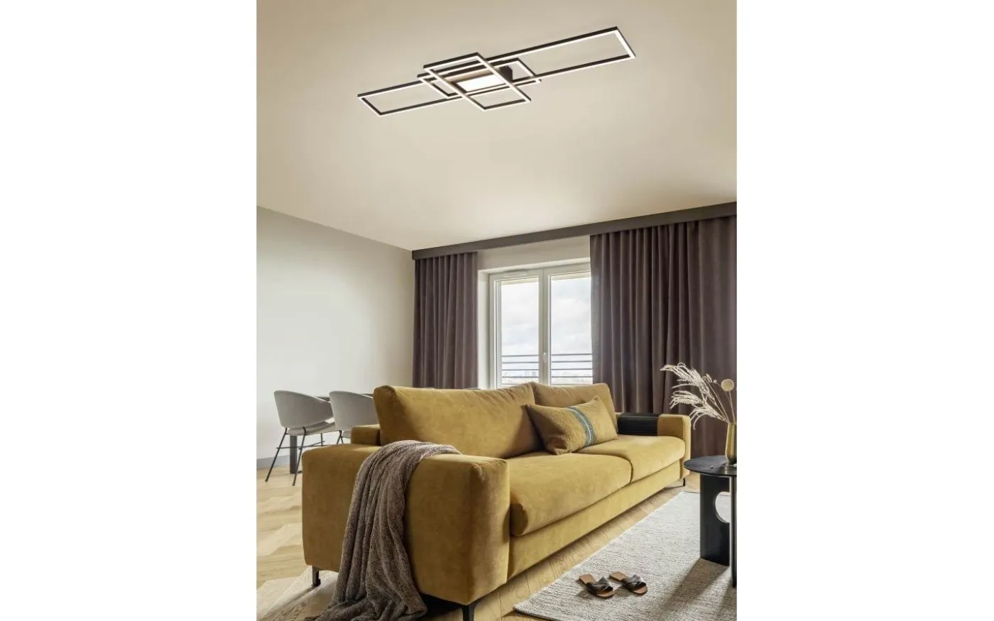 Irvine Plafond LED antracit
