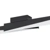 Isidro Plafond 86cm LED 3000K 22W Svart