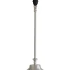 Jack Lampfot 50cm Antik Silver